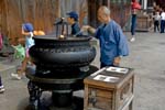 incense burning at the Todai ji temple