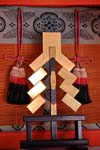 Shinto symbols at the Kasuga Shrine
