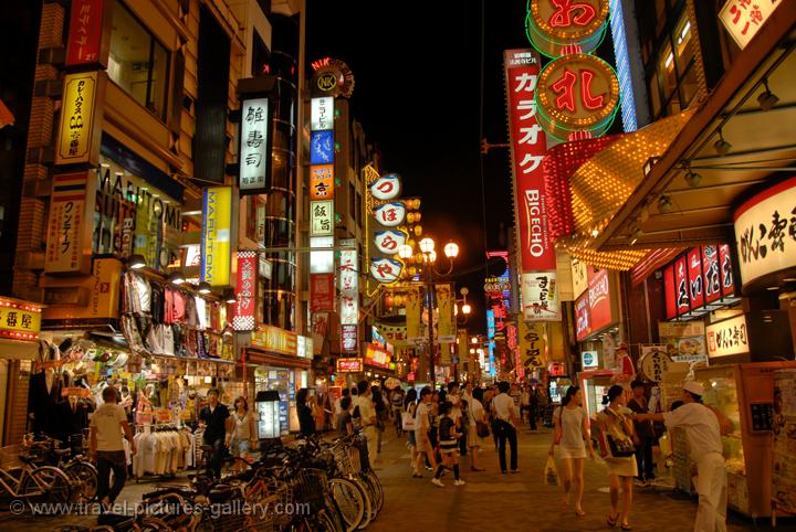 Dotonbori street night district