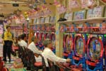 a Pachinko hall, Japan's favourite game