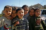 merry children in Madaba