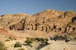 Pictures of Jordan - Petra - the Urn and Corinthian tombs, Royal tombs of the Nabatean kings
