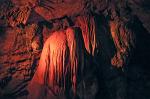 limestone formation in Tham Jang cave