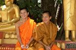 young monks at the Pha That Luang