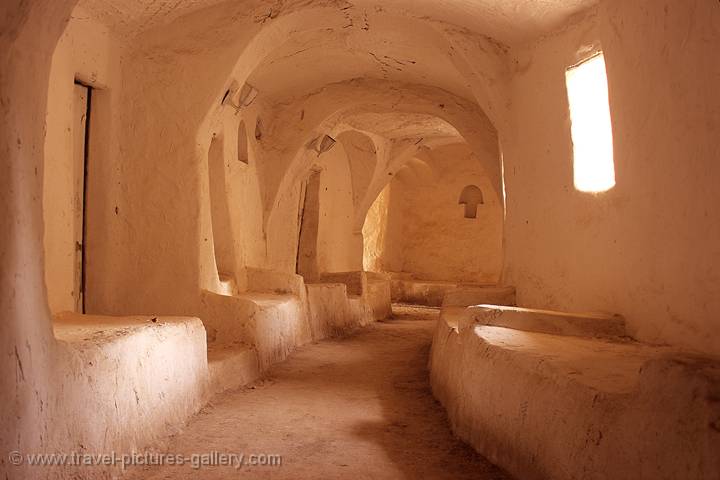 Ghadames, typical covered street