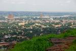 the view from Point G, a hill overlooking town