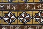 traditional mud cloth at the market