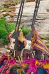 Dogon dance masks depicting antelope