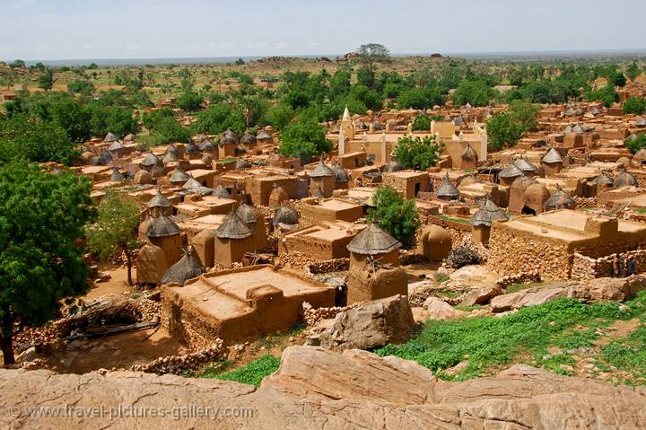 in the village of Songo, the mosque