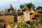 the typical houses of the Dogon people, Dourou