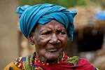 woman at the village of Tirelli