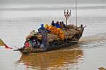 a Pinasse on the Niger River