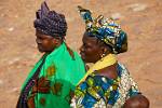 colourful dress, women at the market