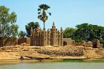 a village mosque along the river