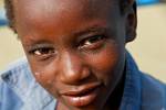 a boy in the village of Niafounke
