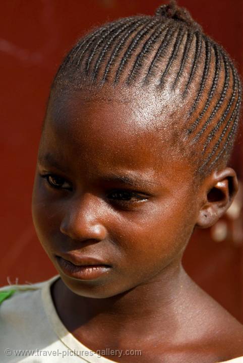 Mali Segou Girl Braided Hair Style Mali Segou Girl Braided Hair Style