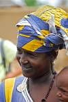 woman with a pretty headscarf