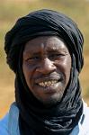 Bedouin man and indigo turban