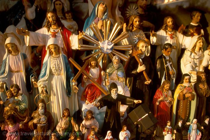 religious trinkets, Mexico City