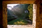 Palenque temple view