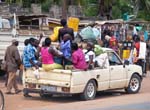 local transport, market near Morongulo 