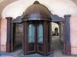 Maputo train station, entrance door