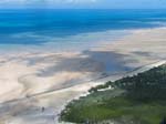 Pictures of Mozambique - flying to Bazaruto Island 