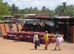 leather chairs, Maputo outskirts