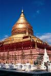 the golden Shwezigon Pagoda