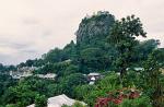 Mount Popa with the Popa Taungkalat Monastery atop