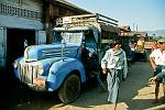ancient truck in Nyaungshwe