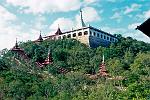 Mandalay Hill with the Sutaungpyei Pagoda