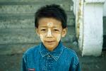 boy with sun protecting make-up (Tanaka bark)