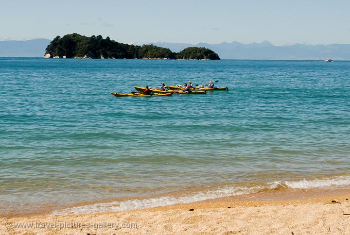 sea kayaking, Abel Tasman National Park