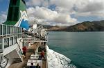 on the ferry from Wellington to Picton