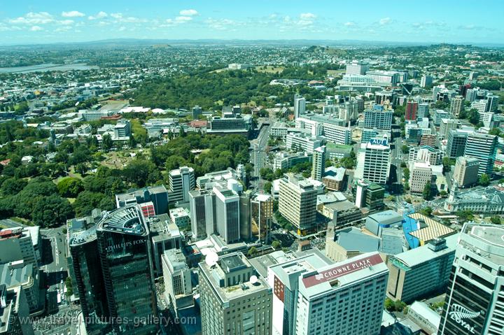 the view from the Sky Tower