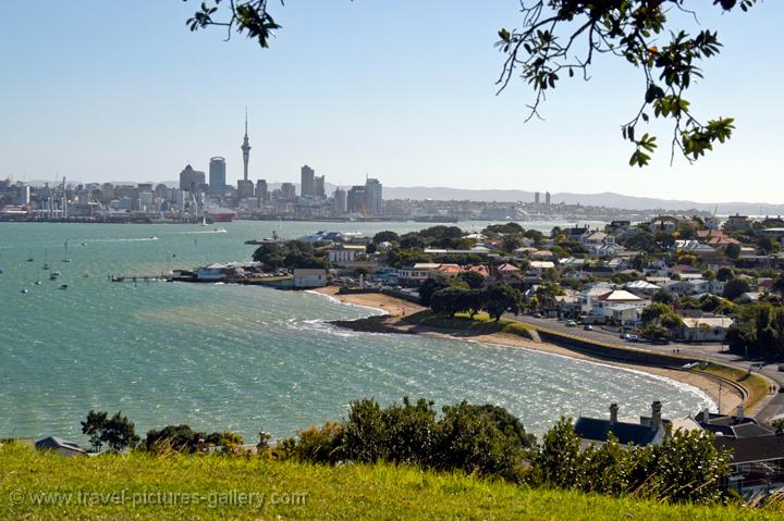 Auckland and Devonport from North Head