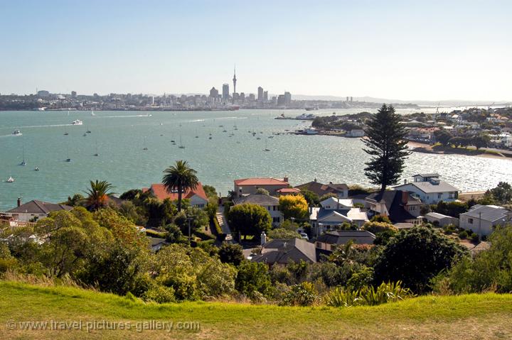 Auckland and Devonport from North Head