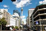 downtown Auckland with the Sky Tower
