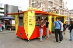 food stalls, Cathedral Square