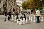 giant chess game, Cathedral Square