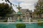 fountain at the Christchurch Botanic Gardens