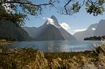 Mitre Peak in the morning, Milford Sound