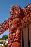 Maori sculpture, Tamatekapua Meeting House