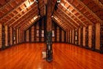 the Whare Runanga, Maori meeting house, Waitangi