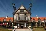 Tudor style of the Rotorua Museum