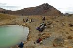lunch break at the Emerald Lakes,