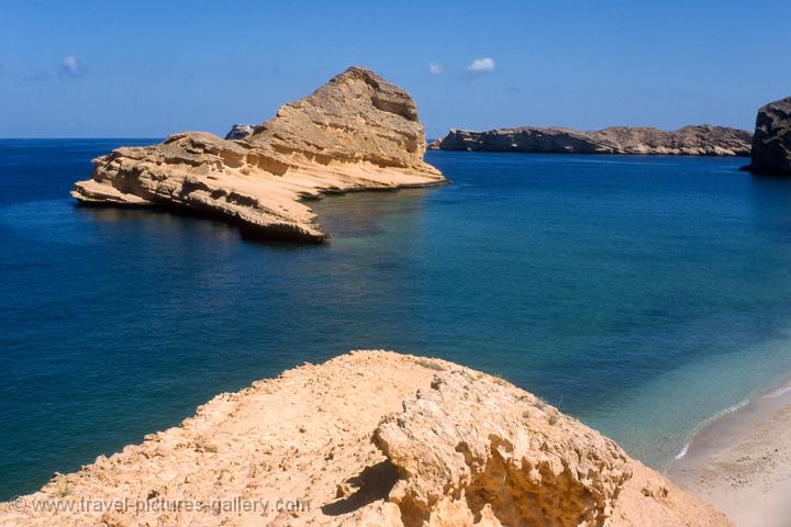 Travel Pictures Gallery Oman0008 coastal scenery, Gulf of Oman