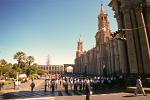 the Basilica Cathedral of Arequipa