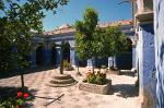 courtyard at the Monasterio de Santa Catalina